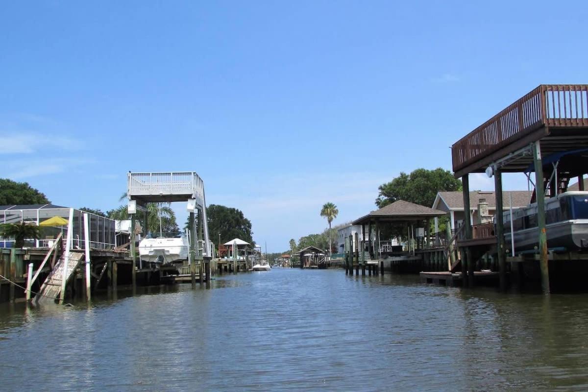 Canal Home Dock Walk To Beach Kayaks Sup Fishing Сейнт-Огастін Екстер'єр фото