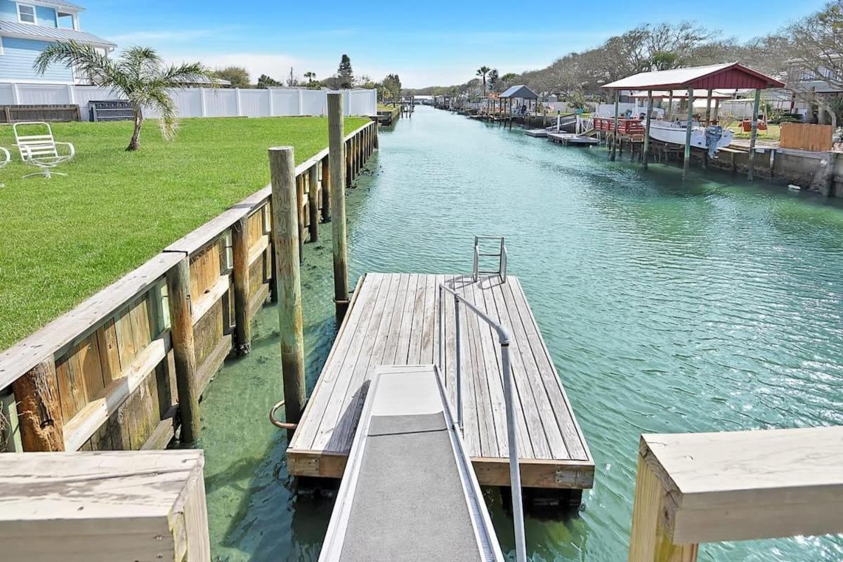 Canal Home Dock Walk To Beach Kayaks Sup Fishing Сейнт-Огастін Екстер'єр фото
